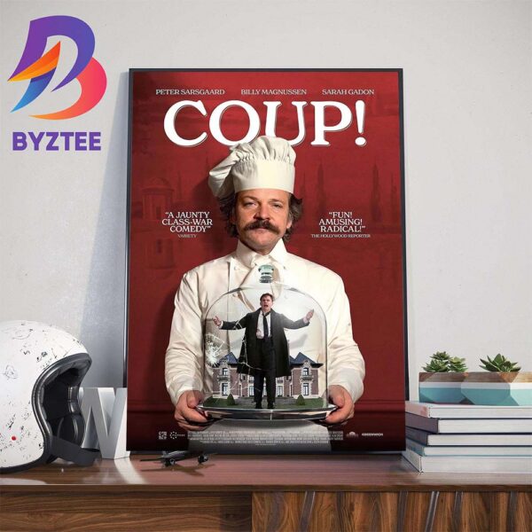Official Poster Dark-Comedy Coup With Starring Peter Sarsgaard Billy Magnussen And Sarah Gadon Home Decorations Poster Canvas