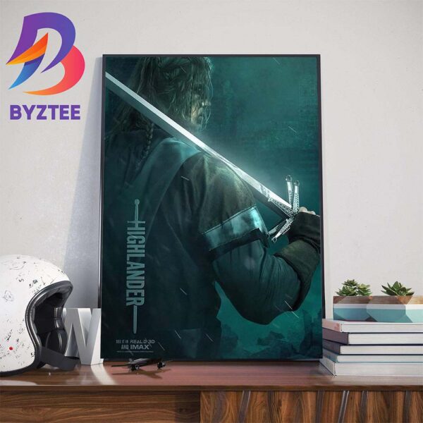 Official Poster Highlander 2025 With Starring Henry Cavill Home Decor Poster Canvas