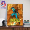 Official Poster Invincible Season 4 Confirmed Home Decor Poster Canvas