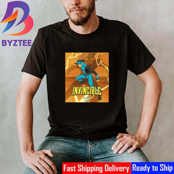 Official Poster Invincible Season 3 Releasing On Prime Unisex T-Shirt