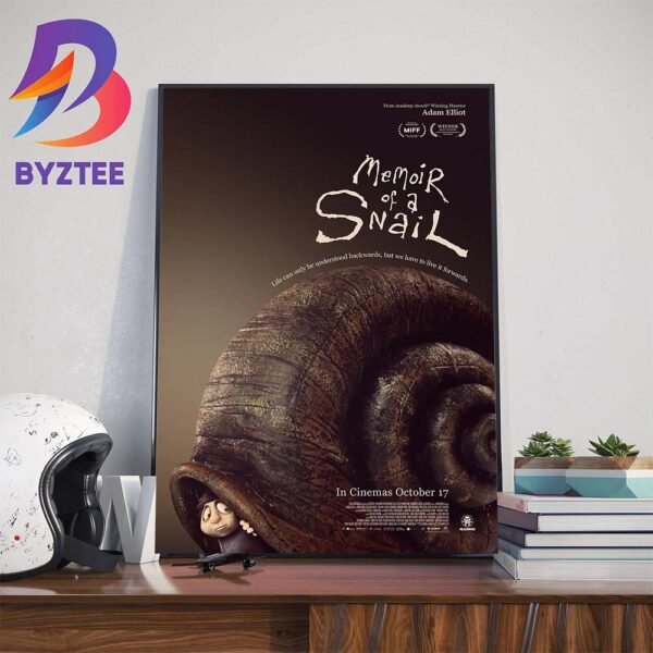 Official Poster Memoir Of A Snail Of Adam Elliot Home Decorations Poster Canvas