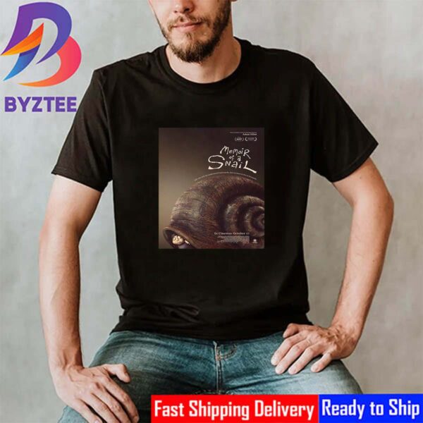 Official Poster Memoir Of A Snail Of Adam Elliot Unisex T-Shirt