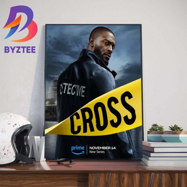 Official Poster The Alex Cross Series Release On November 14th 2024 On Prime Video Home Decorations Poster Canvas