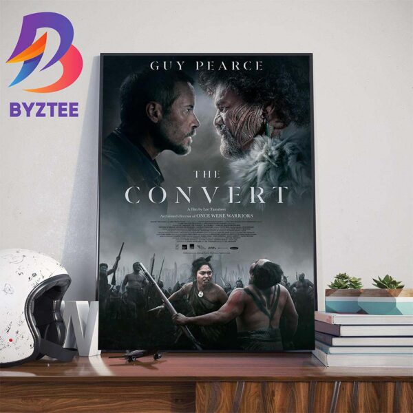 Official Poster The Convert With Starring Guy Pearce And Directed By Lee Tamahori Wall Decor Poster Canvas