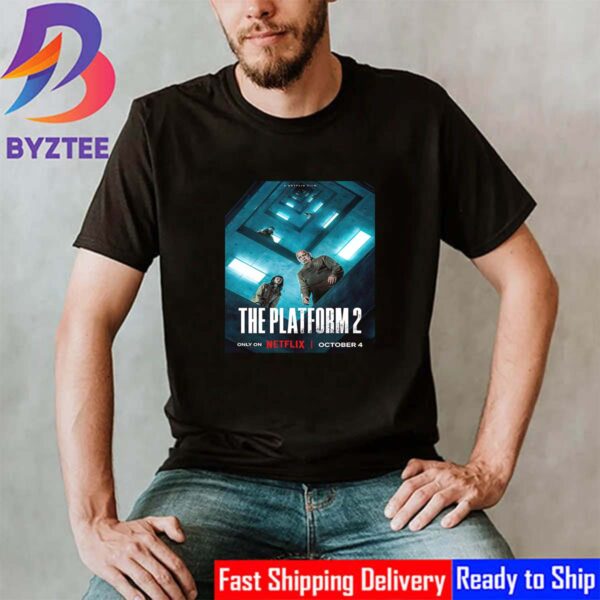 Official Poster The Platform 2 Release October 4th 2024 Classic T-Shirt