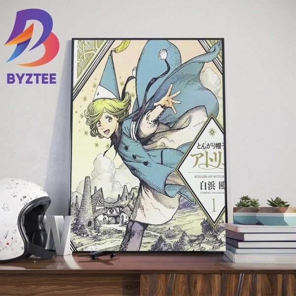 Official Poster Witch Hat Atelier Anime In 2025 Wall Decor Poster Canvas