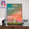 Paolo Nutini 2024 Tour New European Headline Shows Home Decor Poster Canvas