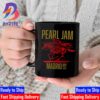 Pearl Jam Dark Matter Show Limited Merch Poster At Mad Cool Festival Madrid Spain July 11th 2024 Mug