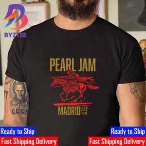Pearl Jam Dark Matter Show At Mad Cool Festival Madrid Spain July 11th 2024 Shirt