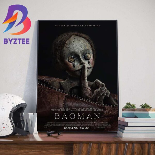 Prey For The Devil And The Strangers-Chapter 1 Bagman Official Poster Movie Home Decor Poster Canvas