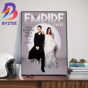 Ring Bearers Charlie Vickers And Morfydd Clark Are The Ultimate Power Players On Cover Stars Empire Magazine Focus Digital Home Decor Poster Canvas