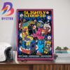 Slightly Stoopid Slightly Dirty Summer Tour 2024 With Special Guests Dirty Heads Common Kings And The Elovaters Home Decor Poster Canvas
