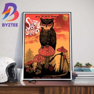 Slightly Stoopid Slightly Dirty Summer Tour At Jiffy Lube Live Bristow VA July 19th 2024 Home Decor Poster Canvas