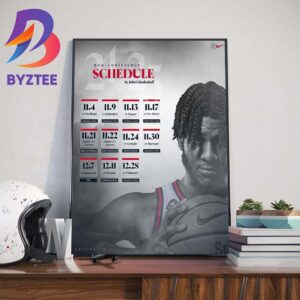 St Johns Mens Basketball The 2024-25 Non-Conference Schedule Is Released Wall Decor Poster Canvas