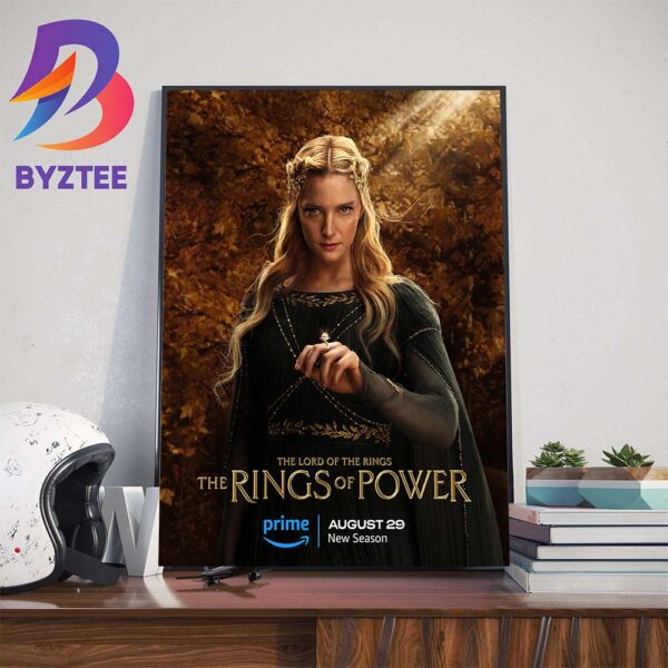 Temptation In Its Highest Form The Lord Of The Rings The Rings Of Power On Prime Official Poster Home Decor Poster Canvas