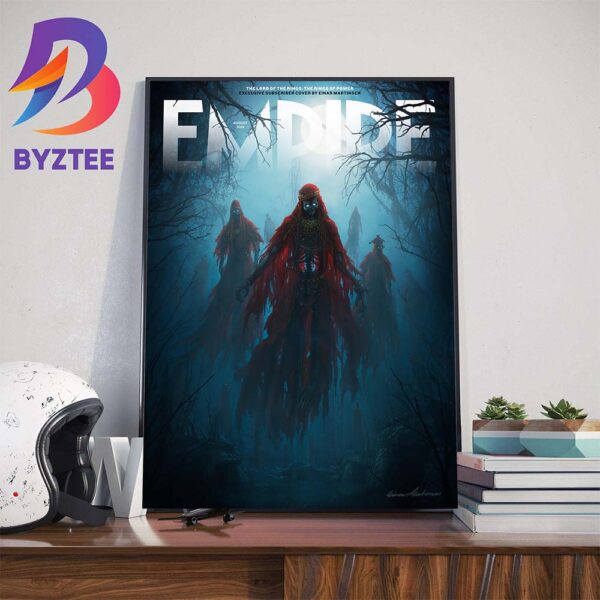 The Lord Of The Rings The Rings Of Power Issue Is A Ghoulish Illustration Of The Ghastly Barrow-Wights On Cover Empire Magazine Home Decor Poster Canvas