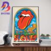 The Rolling Stones The Stones Tour 24 Play At Lumen Field Seattle WA May 15th 2024 Home Decor Poster Canvas