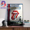 The Rolling Stones The Stones Tour 24 Play At Mercedes Benz Stadium Atlanta GA June 7th 2024 Home Decor Poster Canvas
