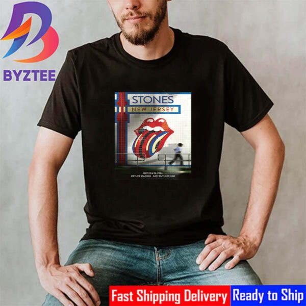 The Rolling Stones The Stones Tour 24 Play At MetLife Stadium-East Rutherford New Jersey May 23rd And 26th 2024 Unisex T-Shirt