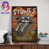 The Rolling Stones The Stones Tour 24 x Hackney Diamonds Tour Play At Cleveland Browns Stadium Cleveland OH June 15th 2024 Home Decor Poster Canvas