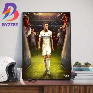 Toni Kroos Retire Football After UEFA EURO 2024 Home Decorations Poster Canvas