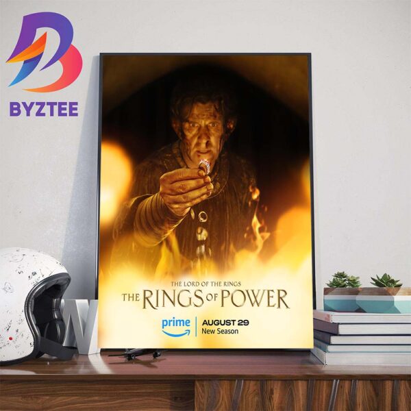 True Creation Requires Sacrifice The Lord Of The Rings The Rings Of Power On Prime Official Poster Home Decor Poster Canvas
