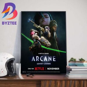 A Netflix Series Arcane Season 2 League Of Legends Official Poster Wall Decor Poster Canvas