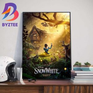 Disney Snow White 2025 Official Teaser Poster Wall Decor Poster Canvas