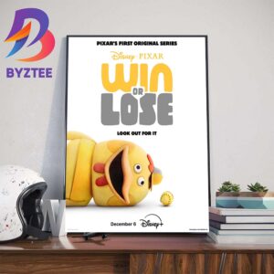 Disney x Pixar Pixar’s First Original Series Win Or Lose Look Out For It Official Teaser Poster Wall Decor Poster Canvas