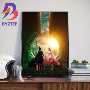 Everyone Deserves The Change To Fly Wicked Official Poster Home Decor Poster Canvas