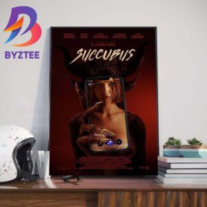 Official Poster For Horror-Thriller Succubus With Starring Ron Perlman Rosanna Arquette And Rachel Cook Wall Decor Poster Canvas