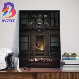 Official Poster For The Documentary Look Into My Eyes Of A24 Wall Decor Poster Canvas