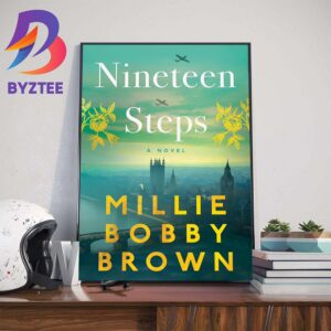 Official Poster Nineteen Steps A Novel With Starring Millie Bobby Brown Home Decor Poster Canvas