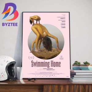 Official Swimming Home A Film By Justin Anderson Based On The Novel By Deborah Levy Home Decor Poster Canvas