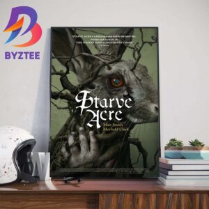 Official US Poster For Starve Acre With Starring Matt Smith And Morfydd Clark Home Decorations Poster Canvas