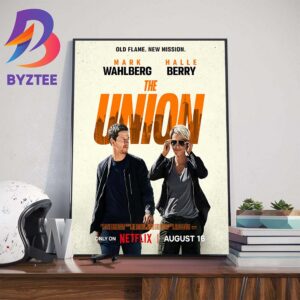 Old Flame New Mission The Union With Starring Mark Wahlberg And Halle Berry Wall Decor Poster Canvas