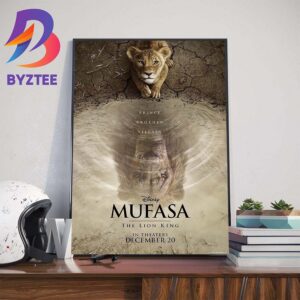 Prince Brother Villain Disney Mufasa The Lion King Taka Scar Official Poster Wall Decor Poster Canvas