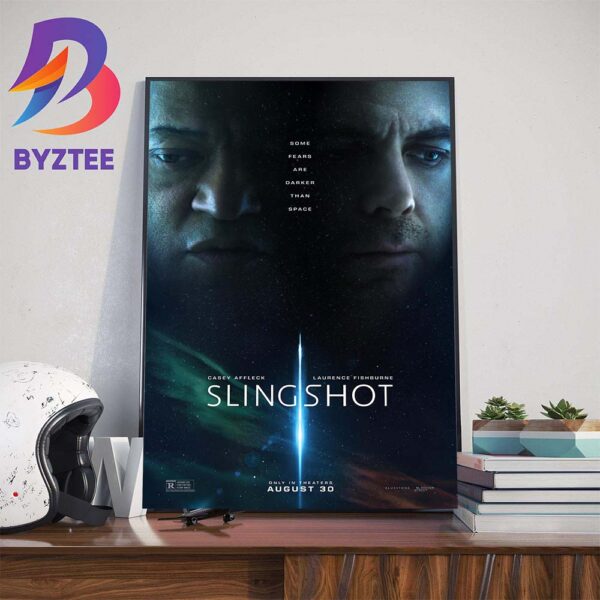 Some Fears Are Darker Than Space Slingshot With Starring Casey Affleck And Laurence Fishburne Official Poster Home Decorations Poster Canvas