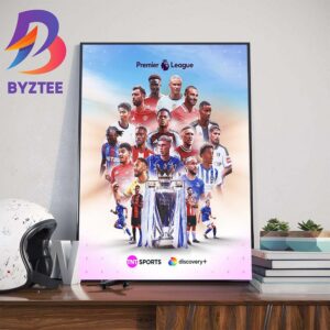 The Premier League Is Back For Season 2024-2025 Official Poster Wall Decor Poster Canvas