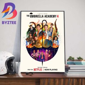 The Umbrella Academy 4 The Final Season The Final Timeline Wall Decor Poster Canvas