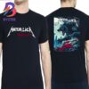 Metallica Pop Up World Tour The Final US No Repeat Weekend Of 2024 M72 Seattle The Wolf Poster At Lumen Field Seattle WA September 1 Two Sided T-Shirt