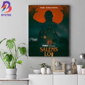 A Brand New Adaptation Of Stephen King’s Classic Tale Salem’s Lot Is Now Streaming On Max Wall Decor Canvas Poster