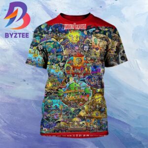 All characters in WarnerBros Cartoons Poster All Over Print Shirt