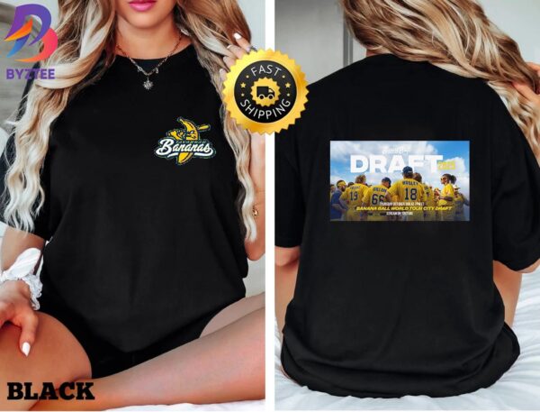 Banana Ball World Tour City Draft 2025 Two Sides Unisex T shirt