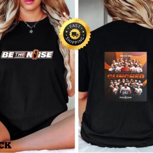 Congarts Baltimore Orioles MLB Postseason 2024 Clinched Fight For The Faithful Two Sides Unisex T-Shirt