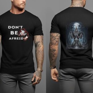 Don’t Be Afreid Wolf Rising Two Sides Unisex T Shirt