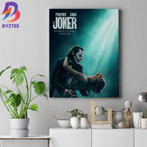 Joker 2 Is A 2024 American Action Film Directed By Todd Phillips Wall Decor Canvas Poster