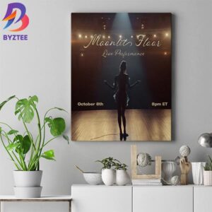 Lisa Will Release A Live Performance Of Moonlit Floor Tomorrow Wall Decor Canvas Poster