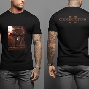 Marcus Acacius In Ridley Scott’s Gladiator 2 Two Sides Unisex T Shirt