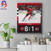 Ottawa Senators Won Against Detroit Red Wings In NHL Wall Decor Canvas Poster